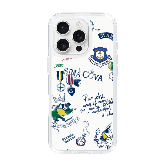 Slim Protection Case［ SINA COVA - All-Over Marine Motif ］