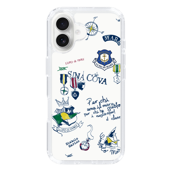 Slim Protection Case［ SINA COVA - All-Over Marine Motif ］