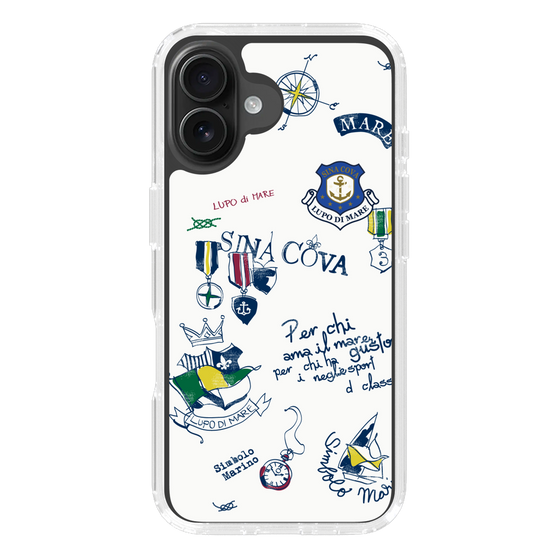 Slim Protection Case［ SINA COVA - All-Over Marine Motif ］