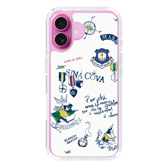 Slim Protection Case［ SINA COVA - All-Over Marine Motif ］
