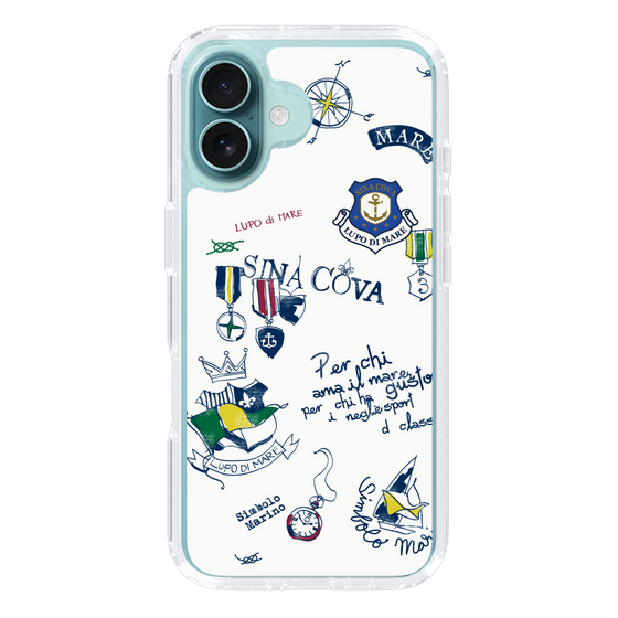 Slim Protection Case［ SINA COVA - All-Over Marine Motif ］