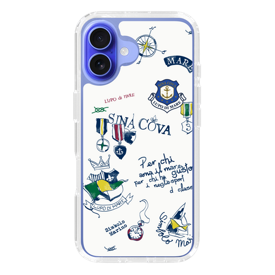 Slim Protection Case［ SINA COVA - All-Over Marine Motif ］