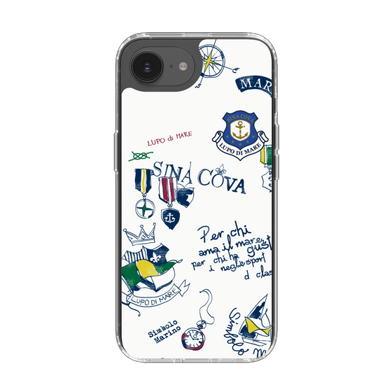 Slim Protection Case［ SINA COVA - All-Over Marine Motif ］