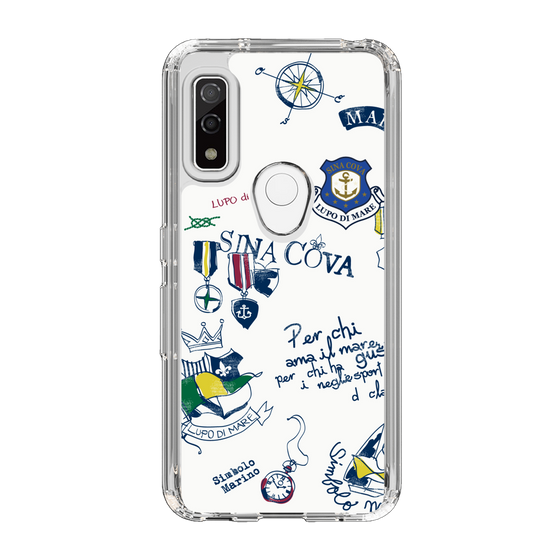 Slim Protection Case［ SINA COVA - All-Over Marine Motif ］