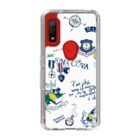 Slim Protection Case［ SINA COVA - All-Over Marine Motif ］