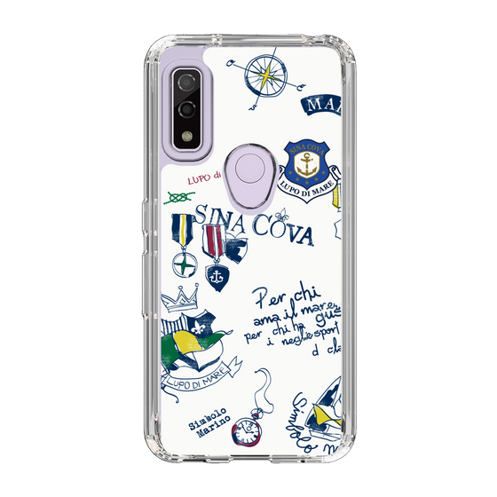 Slim Protection Case［ SINA COVA - All-Over Marine Motif ］