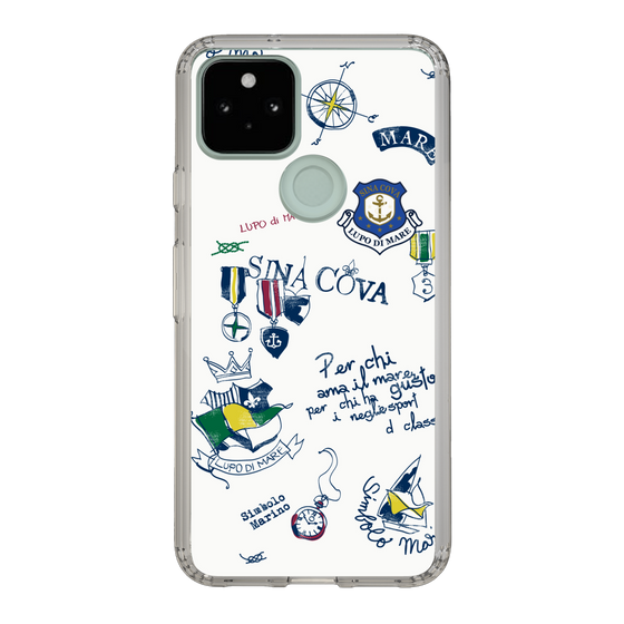 Slim Protection Case［ SINA COVA - All-Over Marine Motif ］
