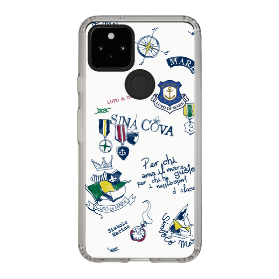 Slim Protection Case［ SINA COVA - All-Over Marine Motif ］