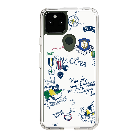 Slim Protection Case［ SINA COVA - All-Over Marine Motif ］