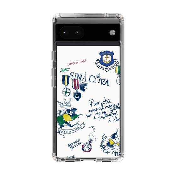 Slim Protection Case［ SINA COVA - All-Over Marine Motif ］