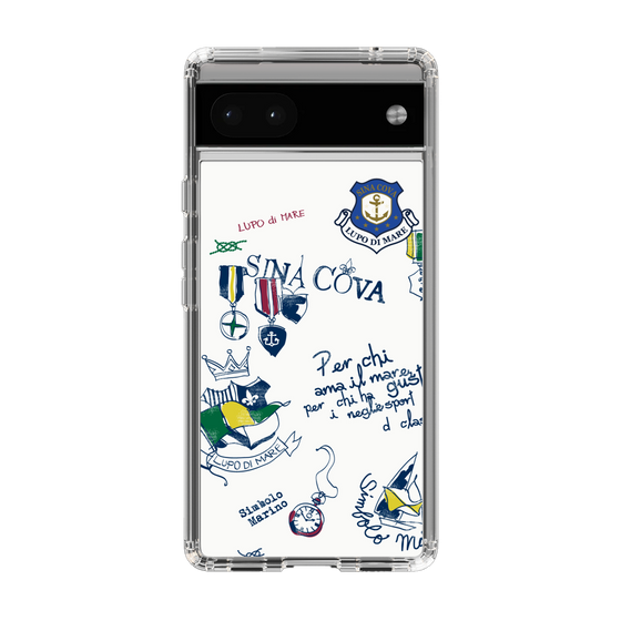 Slim Protection Case［ SINA COVA - All-Over Marine Motif ］