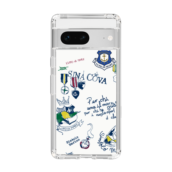 Slim Protection Case［ SINA COVA - All-Over Marine Motif ］