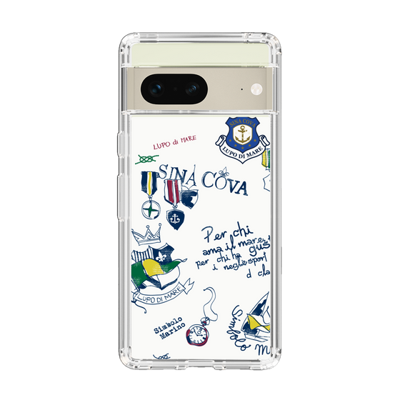 Slim Protection Case［ SINA COVA - All-Over Marine Motif ］