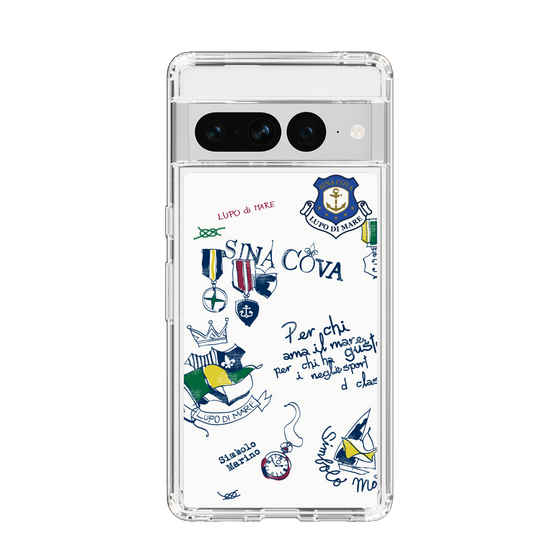 Slim Protection Case［ SINA COVA - All-Over Marine Motif ］