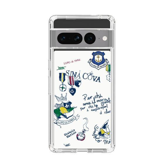 Slim Protection Case［ SINA COVA - All-Over Marine Motif ］