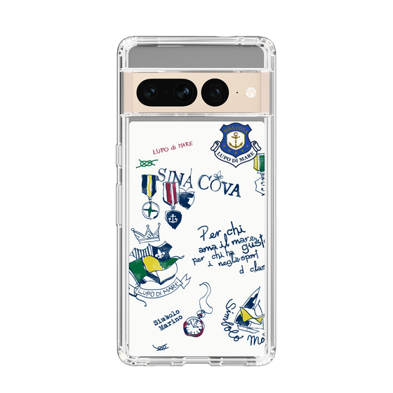 Slim Protection Case［ SINA COVA - All-Over Marine Motif ］