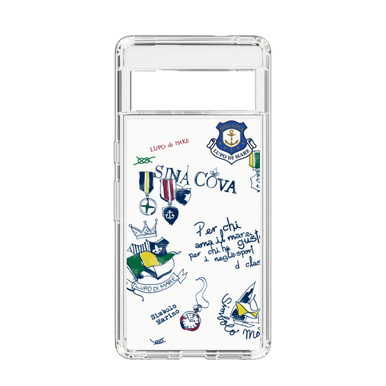 Slim Protection Case［ SINA COVA - All-Over Marine Motif ］