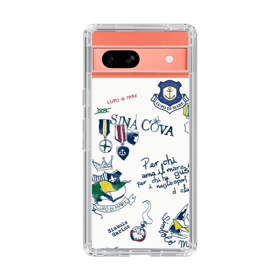 Slim Protection Case［ SINA COVA - All-Over Marine Motif ］