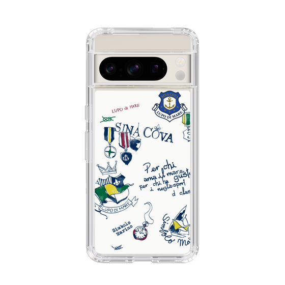 Slim Protection Case［ SINA COVA - All-Over Marine Motif ］