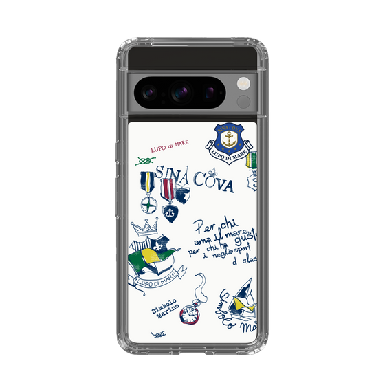 Slim Protection Case［ SINA COVA - All-Over Marine Motif ］