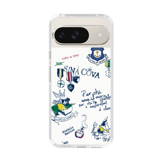Slim Protection Case［ SINA COVA - All-Over Marine Motif ］