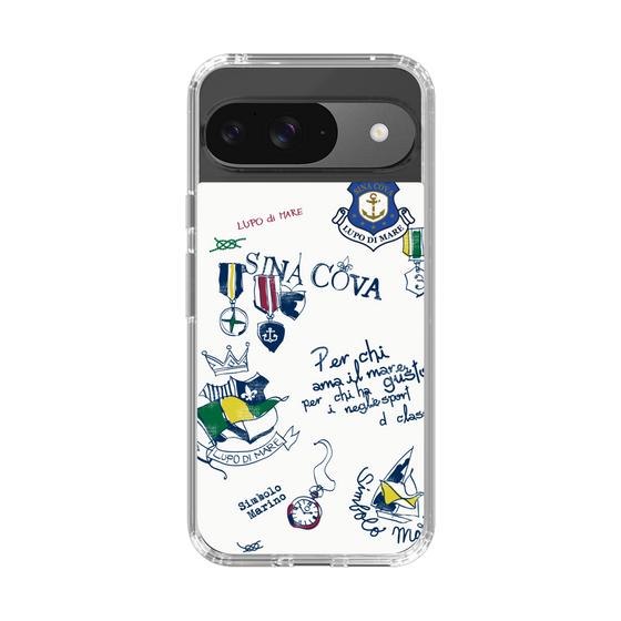 Slim Protection Case［ SINA COVA - All-Over Marine Motif ］
