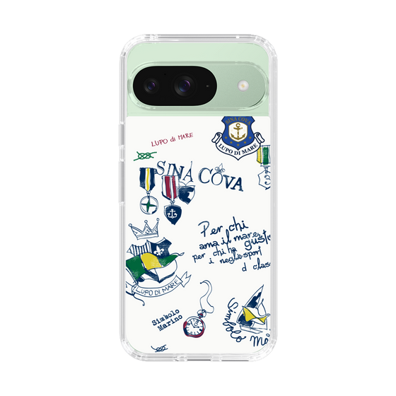 Slim Protection Case［ SINA COVA - All-Over Marine Motif ］