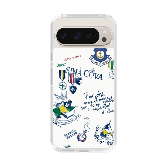 Slim Protection Case［ SINA COVA - All-Over Marine Motif ］