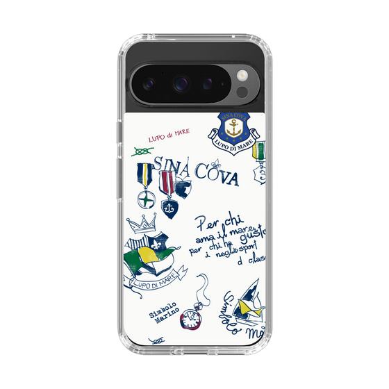 Slim Protection Case［ SINA COVA - All-Over Marine Motif ］