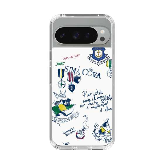 Slim Protection Case［ SINA COVA - All-Over Marine Motif ］