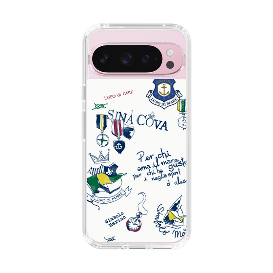 Slim Protection Case［ SINA COVA - All-Over Marine Motif ］