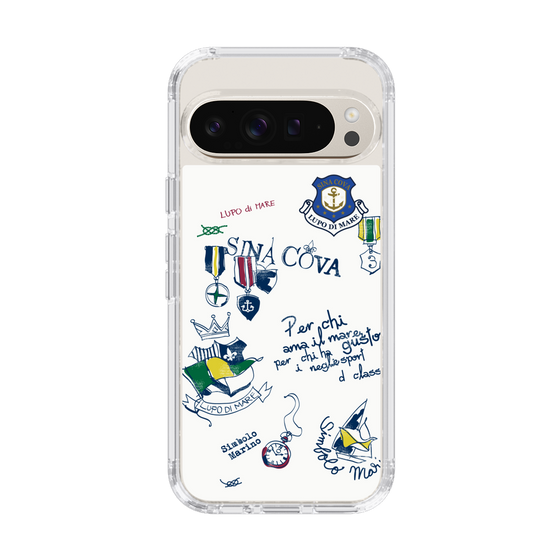 Slim Protection Case［ SINA COVA - All-Over Marine Motif ］