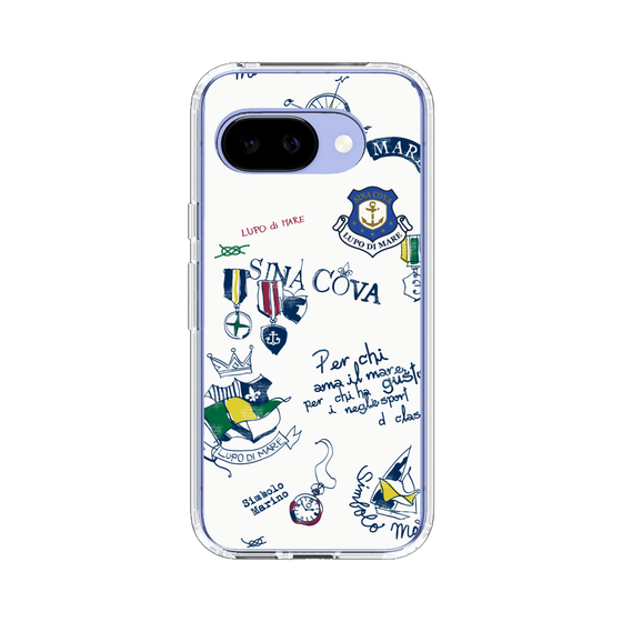 Slim Protection Case［ SINA COVA - All-Over Marine Motif ］