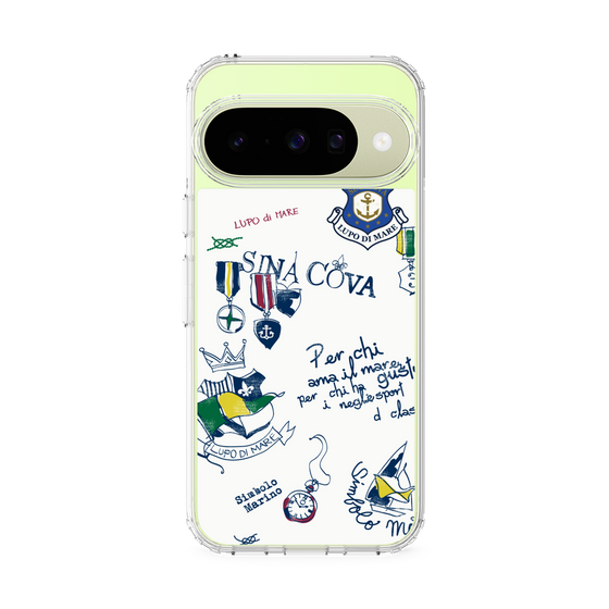 Slim Protection Case［ SINA COVA - All-Over Marine Motif ］