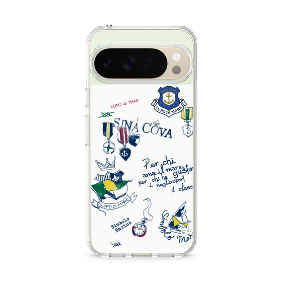 Slim Protection Case［ SINA COVA - All-Over Marine Motif ］