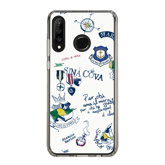 Slim Protection Case［ SINA COVA - All-Over Marine Motif ］