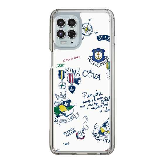 Slim Protection Case［ SINA COVA - All-Over Marine Motif ］