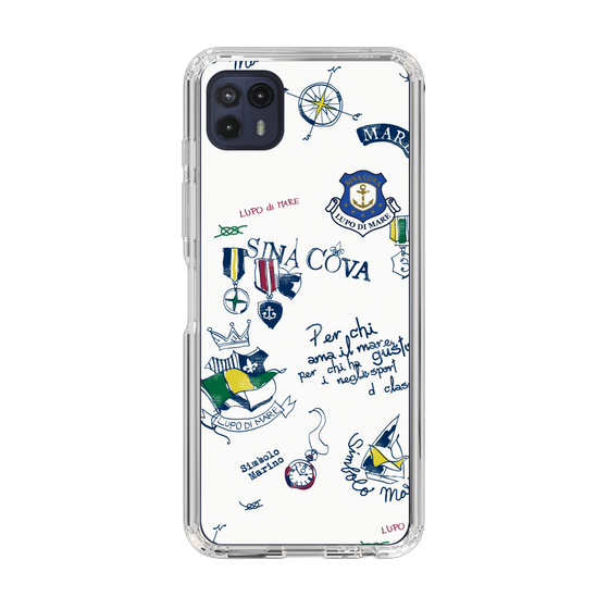 Slim Protection Case［ SINA COVA - All-Over Marine Motif ］