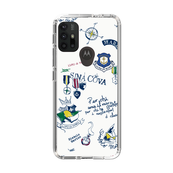 Slim Protection Case［ SINA COVA - All-Over Marine Motif ］