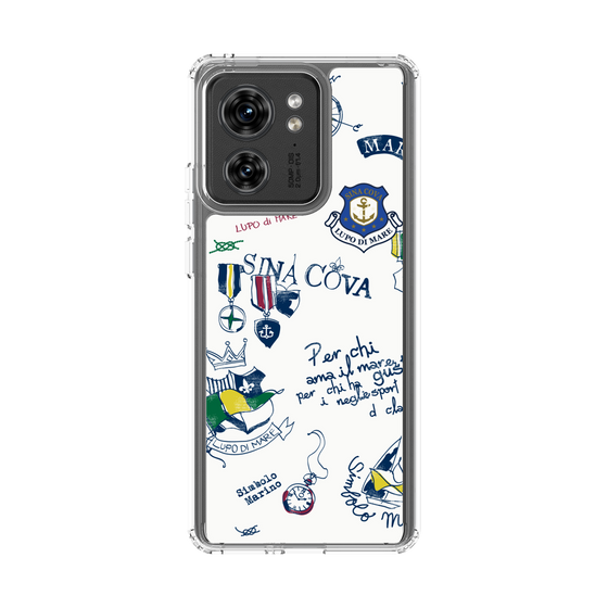 Slim Protection Case［ SINA COVA - All-Over Marine Motif ］