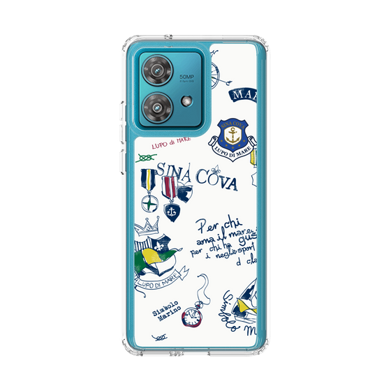 Slim Protection Case［ SINA COVA - All-Over Marine Motif ］