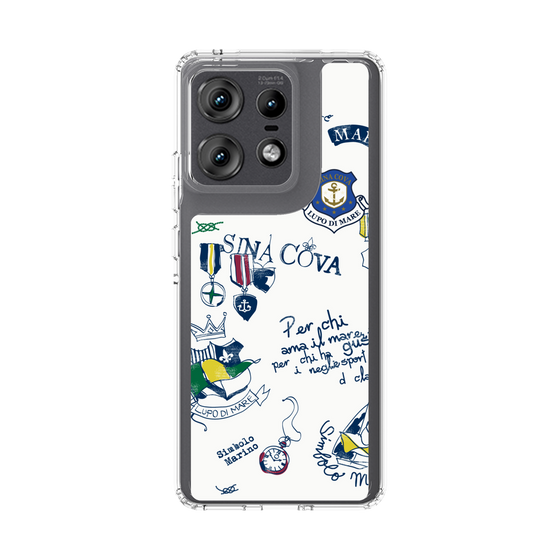 Slim Protection Case［ SINA COVA - All-Over Marine Motif ］
