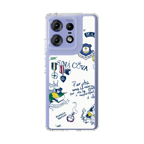Slim Protection Case［ SINA COVA - All-Over Marine Motif ］