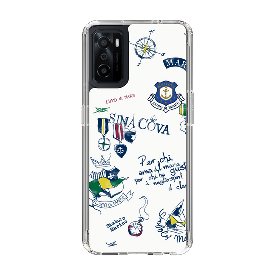 Slim Protection Case［ SINA COVA - All-Over Marine Motif ］