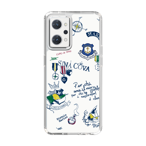 Slim Protection Case［ SINA COVA - All-Over Marine Motif ］