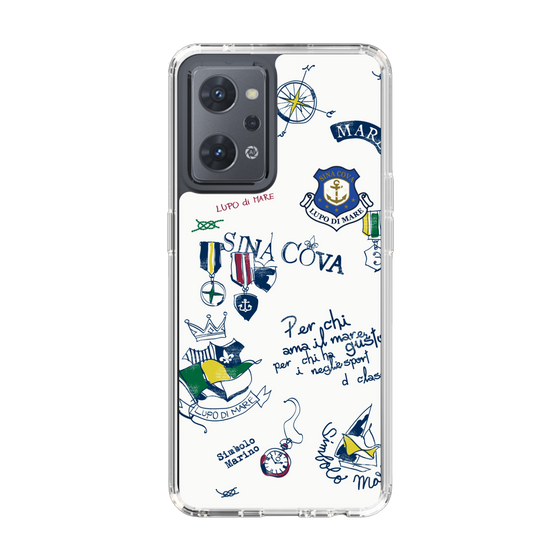 Slim Protection Case［ SINA COVA - All-Over Marine Motif ］
