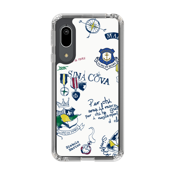 Slim Protection Case［ SINA COVA - All-Over Marine Motif ］