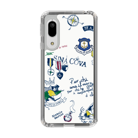 Slim Protection Case［ SINA COVA - All-Over Marine Motif ］