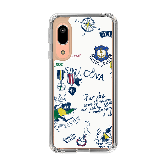 Slim Protection Case［ SINA COVA - All-Over Marine Motif ］