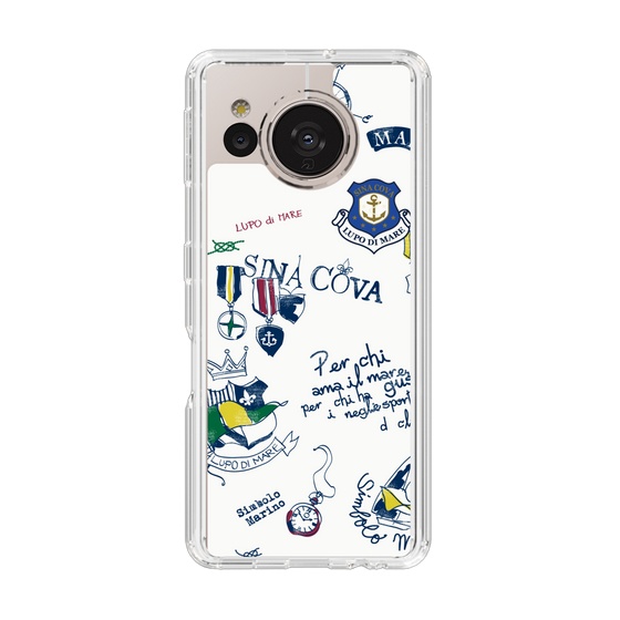 Slim Protection Case［ SINA COVA - All-Over Marine Motif ］